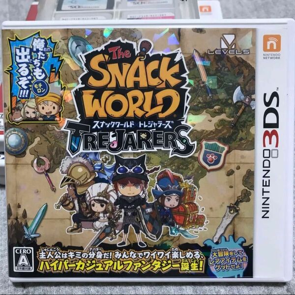 スナックワールドトレジャラーズ 3DS