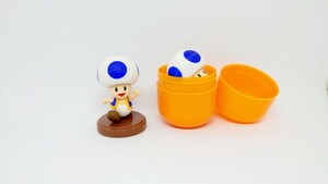 チョコエッグ New スーパーマリオブラザーズ Wii キノピオ 青 フィギュア Nintendo mario 任天堂