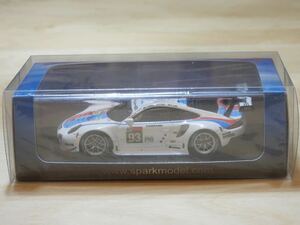 【新品：未開封】スパーク 1/43 ポルシェ 911 RSR ポルシェ GT チーム No.93 2019年 ル・マン24時間 GTLME Proクラス 3位 [S7938]