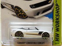 【新品：未開封】HOT WHEELS ホットウィール シボレー カマロ コンバーチブル コンセプト / Chevrolet Camaro Convertible [ホワイト]_画像3