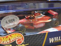 【新品：未開封】ホットウィール HOTWHEELS 1/43 ウィリアムズ メカクローム FW20 1998年 No.2 [ハインツ＝ハラルド・フレンツェン]_画像2