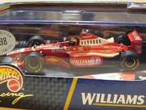 【新品：未開封】ホットウィール HOTWHEELS 1/43 ウィリアムズ メカクローム FW20 1998年 No.2 [ハインツ＝ハラルド・フレンツェン]_画像3