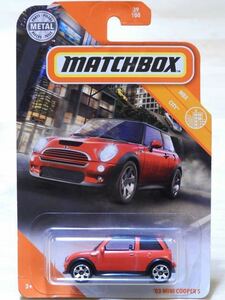 【新品：未開封】MATCHBOX マッチボックス 2003年 ミニ クーパー S / 2003 MINI COOPER S