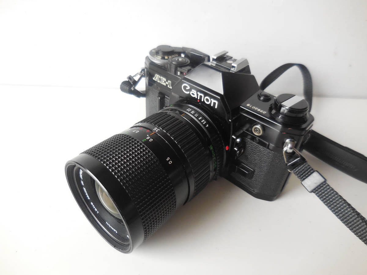 カメラ フィルムカメラ ヤフオク! -「canon ae-1 黒」の落札相場・落札価格