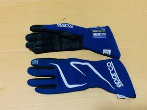 スパルコ SPARCO レーシンググローブ L イタリア製 FIA公認モデル ブルー 10 Racing Glove