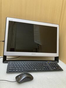 YK1663 SONY VAIO PCG-11211N　一体型デスクトップＰＣ 通電確認済み　現状時　0321