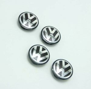 送料無料VW 純正 66mm センターキャップ 4個セット GOLF5 GOLF6 GOLF7 R32 R Line JETTA TIGUAN TOURAN PASSAT R36 CC SCIROCCOに対応