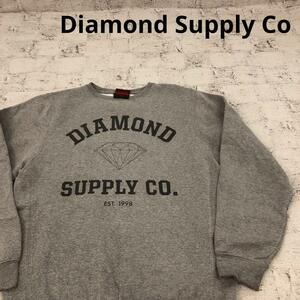 Diamond Supply Co ダイアモンドサプライ 長袖スウェットトレーナー W12997