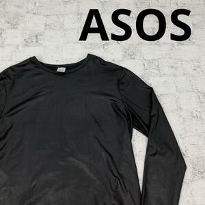 ASOS エイソス ドライ素材長袖Tシャツ ロンT W13626