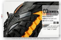 登山靴 新品 未使用 トレッキングシューズ 防水 疲れない スポーツ 運動靴 アウトドア カジュアル 4色選び dsx05 26.5cm_画像5