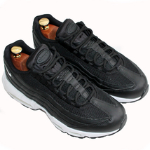 良品★NIKE ナイキ★WMNS AIR MAX 95 US10＝27 エア マックス DH8015-001 95 BLACK WHITE レディース ローカットスニーカー i-110_画像1