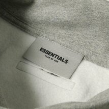 新品 FEAR OF GOD ESSENTIALS フィアオブゴッド エッセンシャルズ スウェット モックネック スウェットシャツ ヘザーオートミール M_画像3