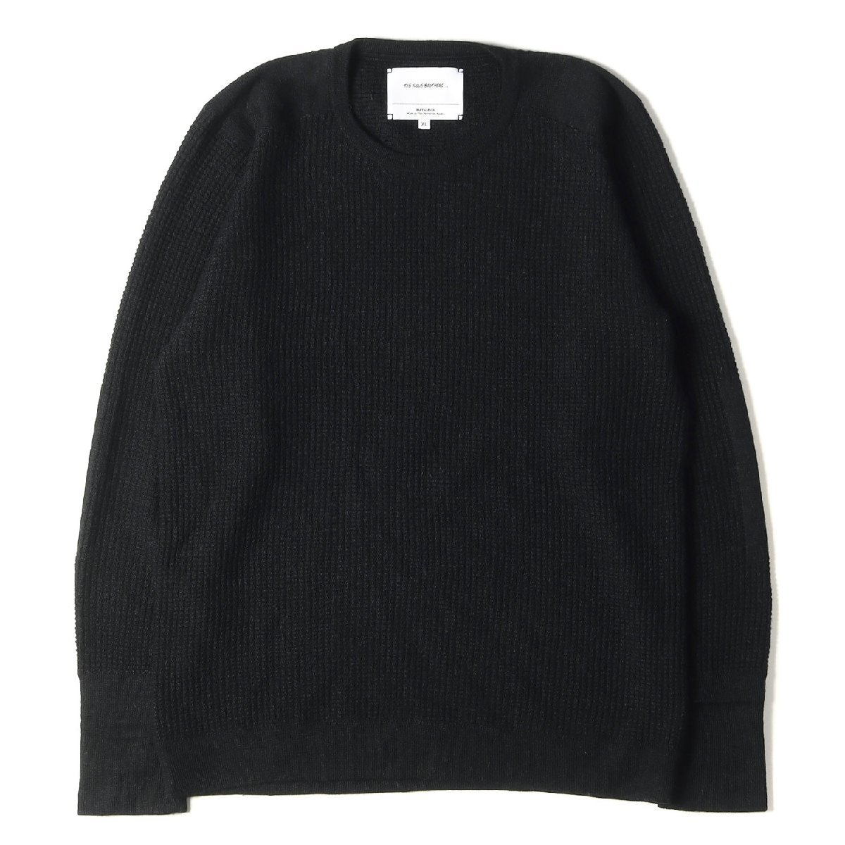 美品 希少 70s80s 極上 アルパカ カシミヤ クルーネック ニット モヘア