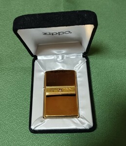 Zippo/ジッポー 　ゴールド色　石　2005年製　GOLD COLOR　正式名称不明