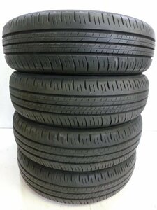 【 送料無料 】N-2358 中古タイヤ ダンロップ ENASAVE EC300＋ 165/65R14 79S (4本)