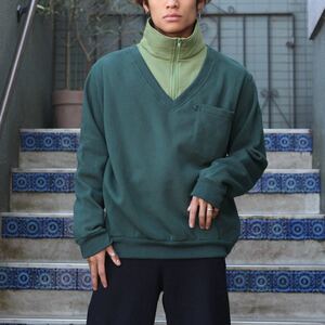 USA VINTAGE HABAND POCKET DESIGN SWEAT HALF ZIP/アメリカ古着ポケットデザインスウェットハーフジップ