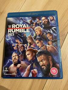 美品 WWE ロイヤルランブル2023 ブルーレイ Blu-ray UK盤