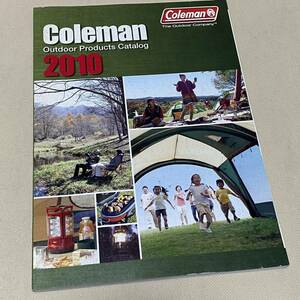 古いカタログ★Coleman コールマン 2010年 ラインナップ総合カタログ アウトドア キャンプ テント ランプ等 当時物 参考資料