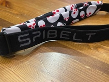 SPIBELT ブラックホワイトスカル スパイベルトラージ ウエストポーチ トラベル ランニングポーチ 新品未使用品 送料無料 ウエストバック_画像8