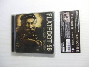 CD★フラットフット56　Flatfoot 56/Black Thornd ケルティック・パンク・バンド　　帯　　　　　ふ