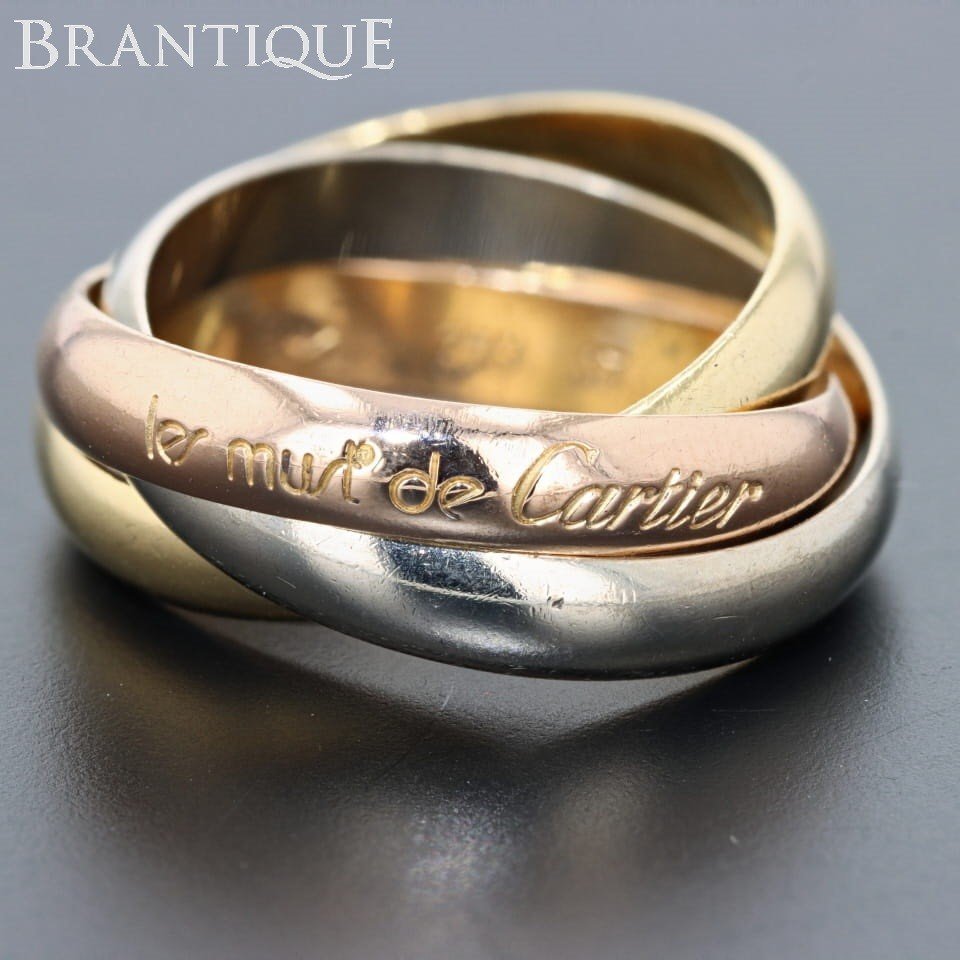 人気商品!! 売り切れました。Cartier カルティエ トリニティーリング