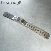 BVLGARI ブルガリ BB23用ブレス ブルガリブルガリ YG/SS 取り付け幅 15mm レディース 腕時計 時計パーツ ブレスのみ 「20975」_画像1
