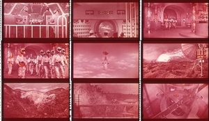35mm予告フィルム9種×３コマ 「地球防衛軍」 ③　 1957年