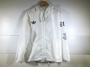 Kanye West カニエウェスト Yeezus Tour YEEZY イージー adidas ウィンドブレーカー ナイロンジャケット ホワイト サイズ XS ユーズド