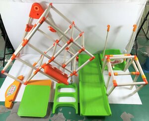キッズパーク ジャングルジム 滑り台 ブランコ 室内 遊具 子供 幼児 玩具 ユーズド
