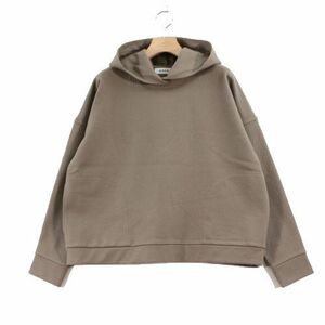 SACRA サクラ 22AW MILLED INTERLOCK HOODIE ミルドインターロックフーディー ニットパーカー 38 グレー