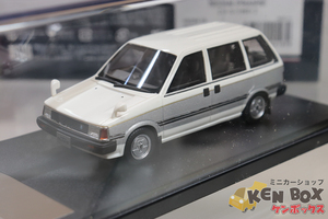 S=1/43 HS294SL Hi-Story ハイストーリー NISSAN 日産 PRAIRIE プレーリー JW-G 1982(白/グレーライン) 未開封未使用 中国製 現状渡し