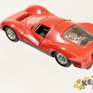 S=1/43 POLITOYS ポリトーイ 574 FERRARI フェラーリ P.4 赤 チップ/キズ ジャンク品 箱無し イタリア製 現状渡しの画像6