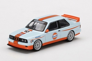 BMW M3 （E30） ガルフ （左ハンドル） 北米限定 （1/64スケール ダイキャスト MINI GT MGT00314-MJ）