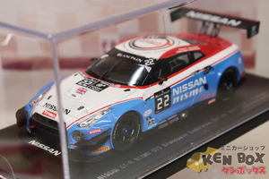 S = 1/43 Ebro Ebro 45482 Blancpain Endurance Series 2015 Nissan Nissan GT-R Nismo GT3 #22 Сделано в Китае