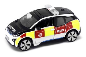 Tiny　ATCUK64002　BMW i3 UK ロンドン消防局 巡回車 ※約1/64スケール