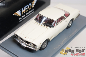 USED S=1/43 NEO ネオ NEO45657 Maserati マセラティ 5000GT Allemano 箱スレ 中国製 現状渡し