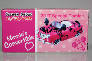 TOMICA トミカ DISNEY ディズニー ミニーのコンバーティブル 2017Special Tomica Screen Debut 未開封 現状渡し