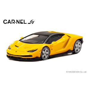 CARNEL　CN640025　ランボルギーニ チェンテナリオ イエローパール ※999台限定・1/64スケール