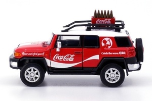 Tiny　COKE039　Coca-Cola Toyota FJ Cruiser　※BM CREATIONS JUNIOR ・約1/64スケール