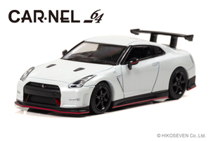 CARNEL　CN640017　日産 GT-R ニスモ N Attack Package (R35) 2015 パールホワイト ※999台限定・1/64スケール