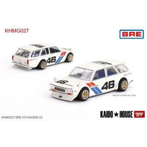 MINI GT　KHMG027　ダットサン KAIDO 510 ワゴン BRE V2 ※1/64スケール