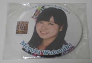  new goods unopened goods NMB48va-jini tea all country . hand ... can badge ( strap can badge attaching ) Watanabe Miyuki 