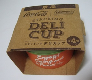  новый товар нераспечатанный товар Coca * Cola подарок Coleman старт  King teli cup корпус : orange крышка : зеленый * 380ml микроволновая печь соответствует 