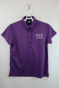 Clunk(クランク) ポロシャツ 紫 レディース S ゴルフウェア 2210-0074 中古