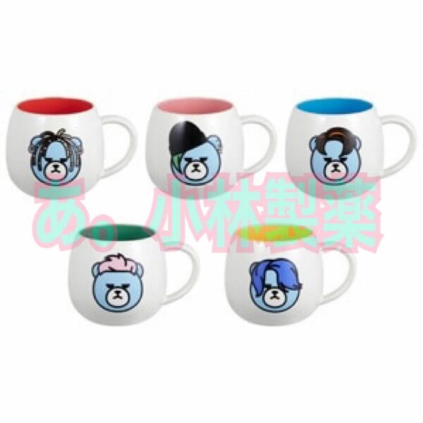 BIGBANG KRUNK×BIGBANG マグカップ 5個セット ★2 