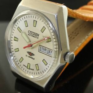 * retro * abroad limited goods * not yet sale in Japan Vintage antique CITIZEN Citizen self-winding watch automatic men's watch wristwatch * free shipping 