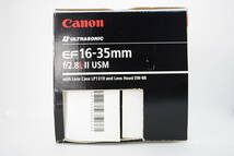 ★美品★Canon キャノン EF LENS 16-35mm 1:2.8 L II USM #1734_画像6