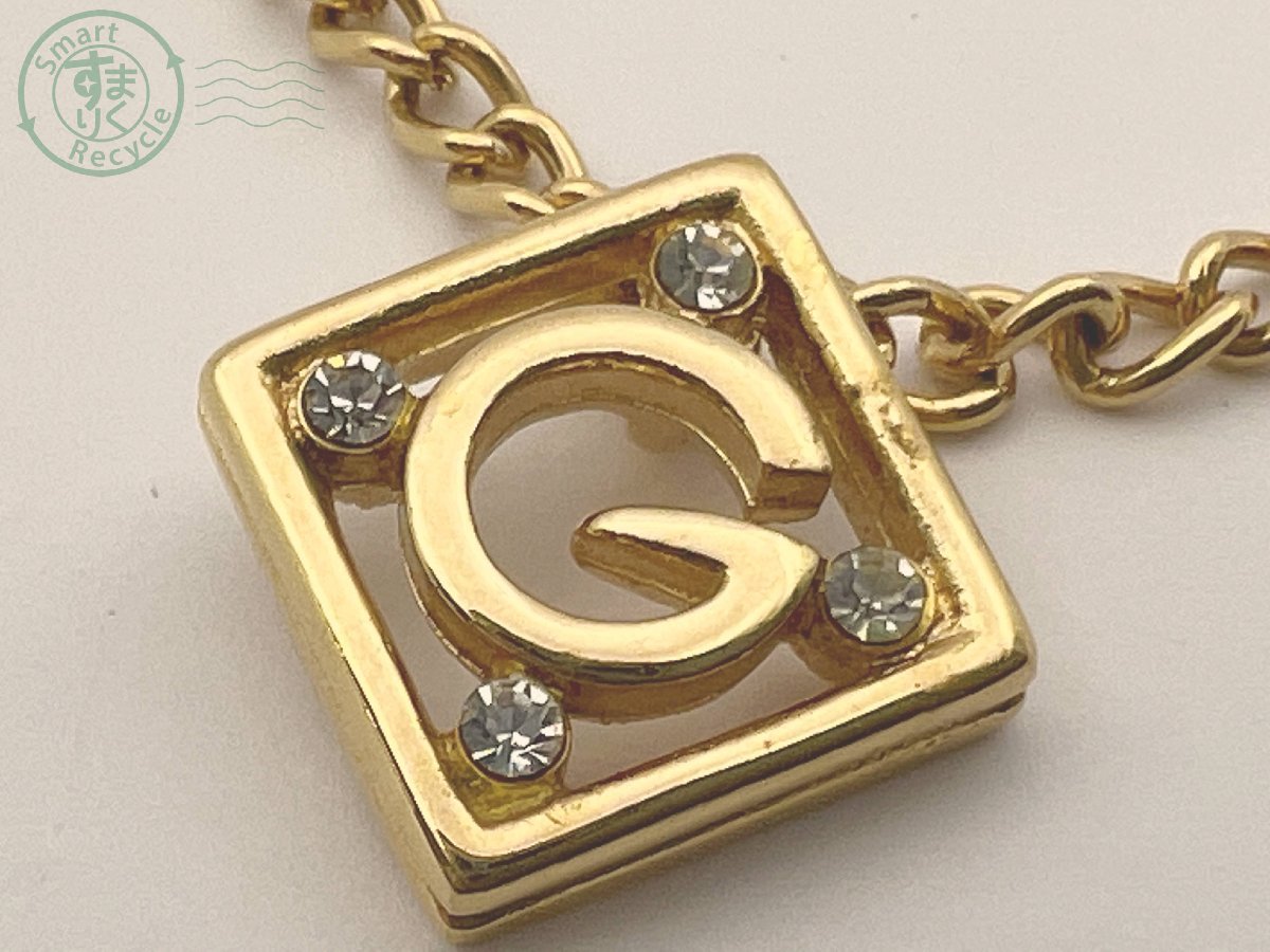 GIVENCHY VINTAGE 1981s キューブトップ チェーンネックレス