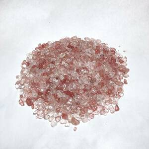 【チップ】ストロベリークォーツ＊100g＊天然石チップ＊インテリア＊浄化＊Strawberry Quartz