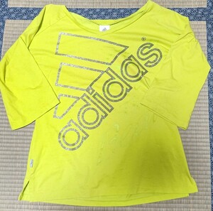 【一度着用】adidas★七分丈シャツ